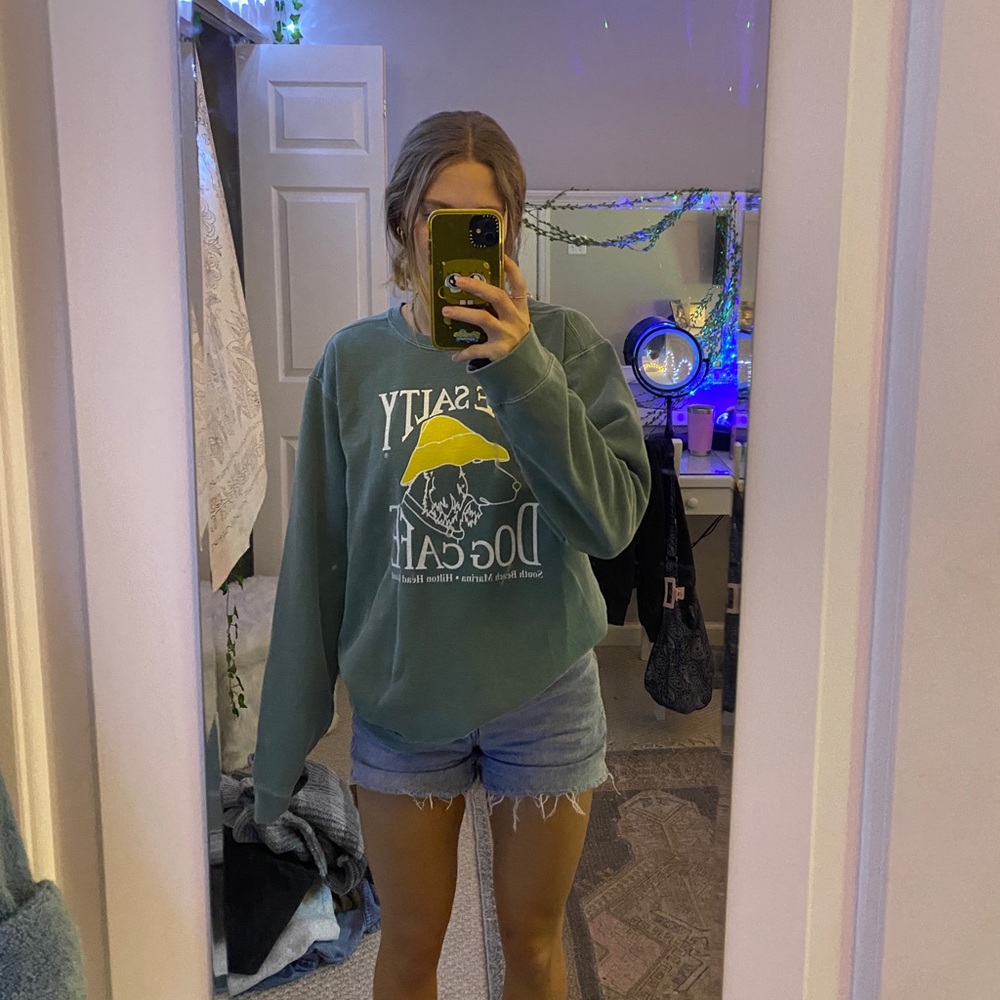 cozy salty dog cafe crew neck